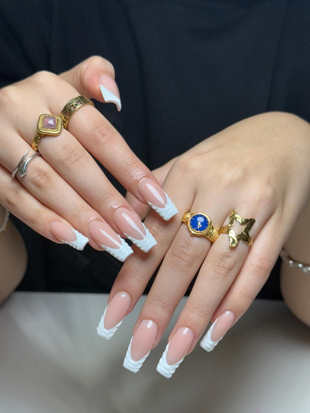 Uñas Acrílicas Talla M 